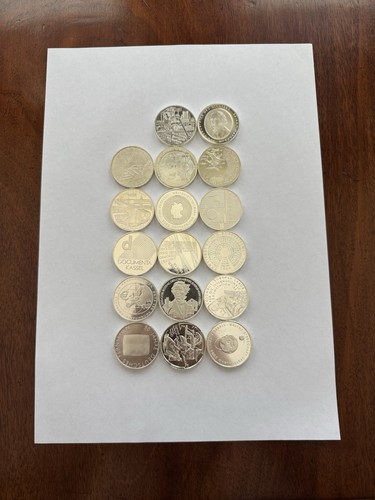 17x euro gedenkmünzen 2002 - euro,