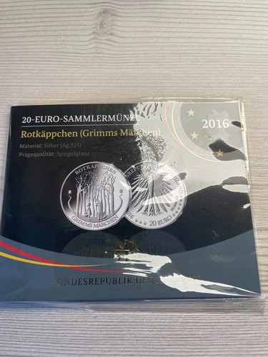 Sammlermünze 2016 - 20€,