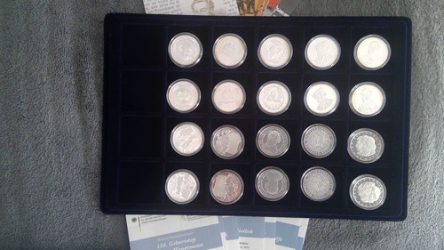 Euro silber münzen - silber,
