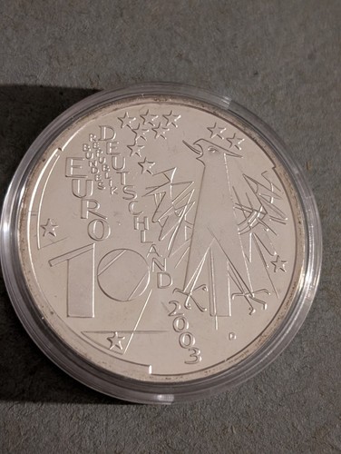 Euro gedenkmünze 2003 - 10, d