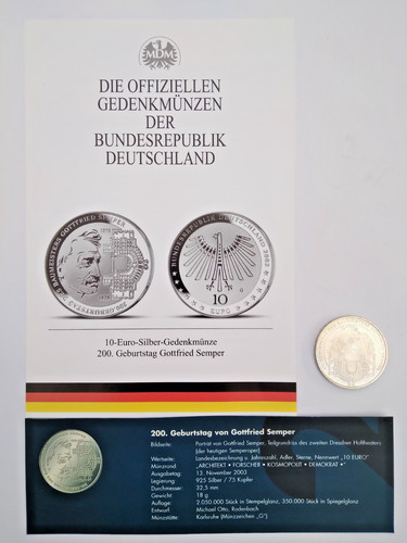 Euro 2003 silber - silber,