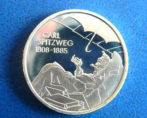 Euro münze brd carl - 10,