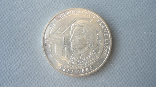 Euro silber gedenkmünze - 10, silber-