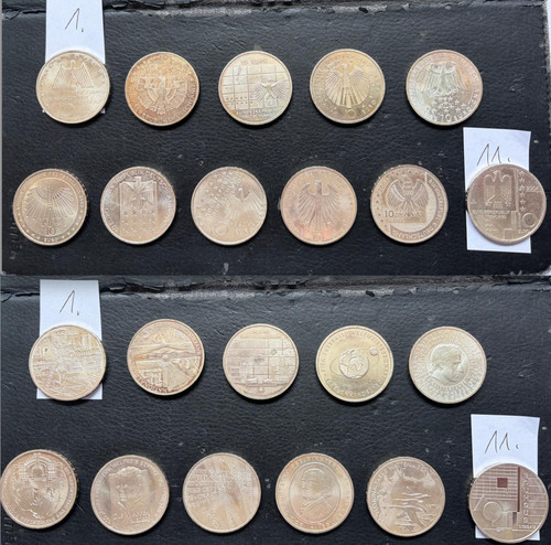Euro gedenkmünzen - 11,