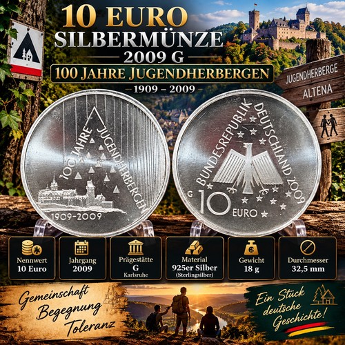 Euro silber 2009 g - 10,