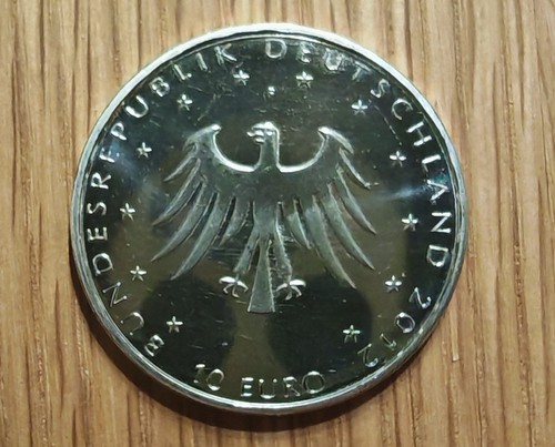 Euro silbermünze brüder - 10,