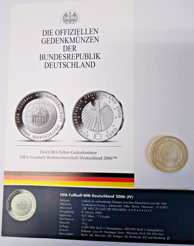 Euro 2006 silber fifa - 2006, pp
