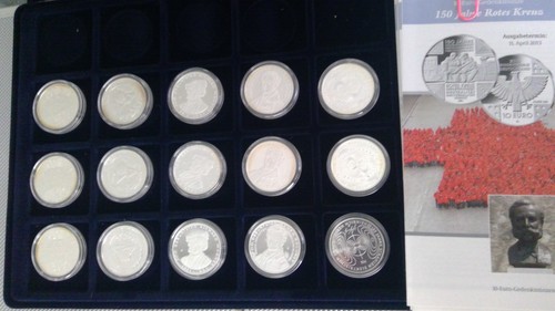 Euro silber münzen - euro,