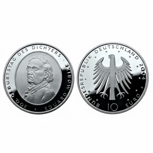 Gedenkmünze euro brd - gedenkmünze,, 10
