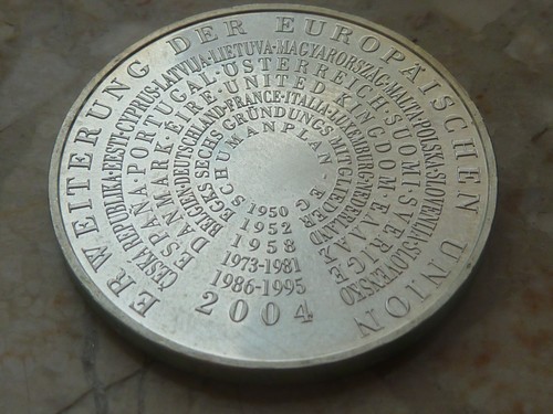 Euro silbermünze - 10,
