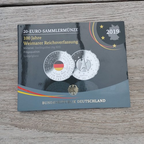 Brd euro silber - brd:, 20