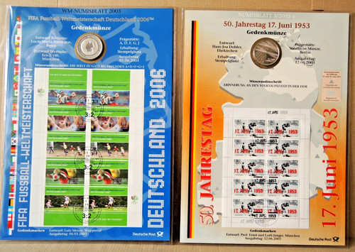Brd numisblatt 2003 - -,