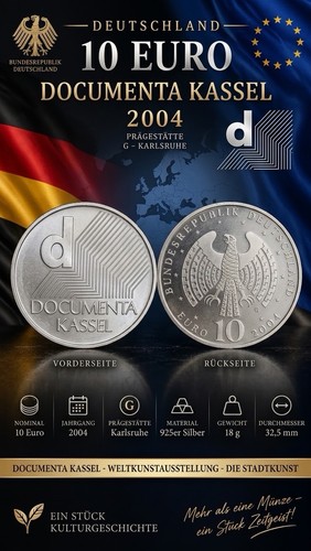 Euro silber gedenkmünze - 10,