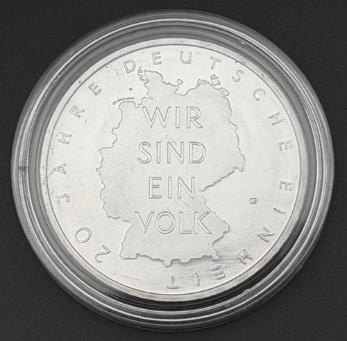 Euro silbermünze 2010 - 10, 20