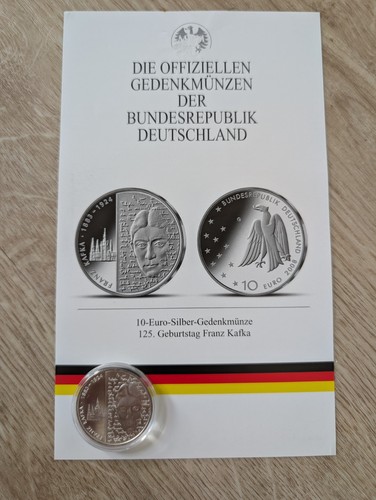 Brd euro gedenkmünze 925 - brd,