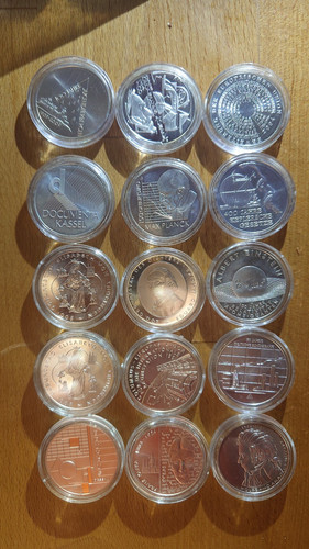 Brd euro silbermünzen - euro, 15