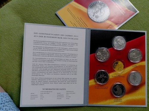Euro gedenkmünzen - 6,