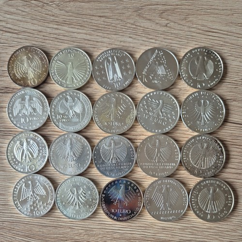 Brd euro gedenkmünzen 20 - brd, 10