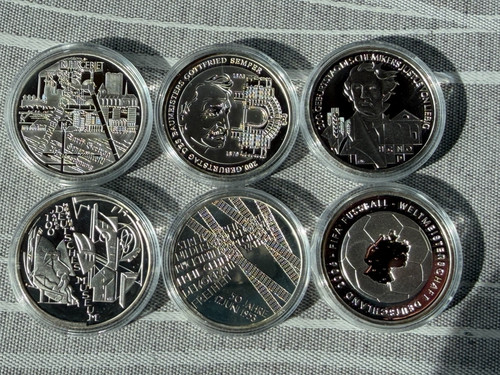 Euro silber - 6x,