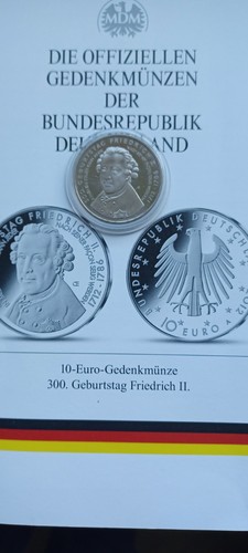 Euro münzen deutschland - 10,