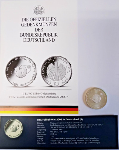 Euro 2004 silber fifa - silber,